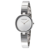 Buy Shop Calvin Klein Authentic White Dial Silver Steel Strap Watch for Women - K8G23146 USA Online