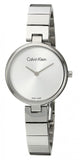 Buy Shop Calvin Klein Authentic White Dial Silver Steel Strap Watch for Women - K8G23146 USA Online