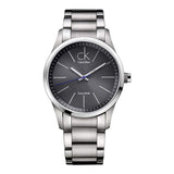 Buy Shop Calvin Klein Bold Black Dial Silver Steel Strap Watch for Men - K2246107 USA Online