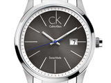 Buy Shop Calvin Klein Bold Black Dial Silver Steel Strap Watch for Men - K2246107 USA Online