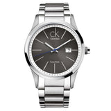 Buy Shop Calvin Klein Bold Black Dial Silver Steel Strap Watch for Men - K2246107 USA Online