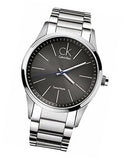 Buy Shop Calvin Klein Bold Grey Dial Silver Steel Strap Watch for Men - K2241107 USA Online