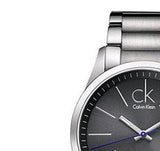 Buy Shop Calvin Klein Bold Grey Dial Silver Steel Strap Watch for Men - K2241107 USA Online