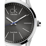 Buy Shop Calvin Klein Bold Grey Dial Silver Steel Strap Watch for Men - K2241107 USA Online