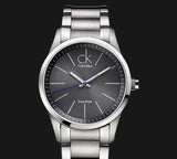 Buy Shop Calvin Klein Bold Grey Dial Silver Steel Strap Watch for Men - K2241107 USA Online