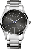 Buy Shop Calvin Klein Bold Grey Dial Silver Steel Strap Watch for Men - K2241107 USA Online