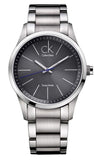Buy Shop Calvin Klein Bold Grey Dial Silver Steel Strap Watch for Men - K2241107 USA Online