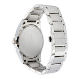 Buy Shop Calvin Klein Bold White Dial Silver Steel Strap Watch for Men - K2241120 USA Online