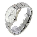 Buy Shop Calvin Klein Bold White Dial Silver Steel Strap Watch for Men - K2241120 USA Online