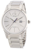 Buy Shop Calvin Klein Bold White Dial Silver Steel Strap Watch for Men - K2241120 USA Online