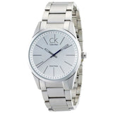 Buy Shop Calvin Klein Bold White Dial Silver Steel Strap Watch for Men - K2241120 USA Online