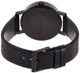 Buy Shop Calvin Klein Boost Black Dial Black Leather Strap Watch for Men - K7Y214CL USA Online
