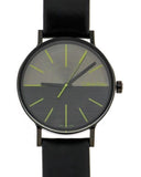 Buy Shop Calvin Klein Boost Black Dial Black Leather Strap Watch for Men - K7Y214CL USA Online