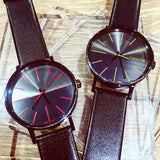 Buy Shop Calvin Klein Boost Black Dial Black Leather Strap Watch for Men - K7Y214CY USA Online
