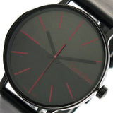 Buy Shop Calvin Klein Boost Black Dial Black Leather Strap Watch for Men - K7Y214CY USA Online