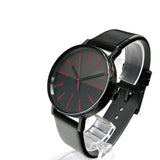Buy Shop Calvin Klein Boost Black Dial Black Leather Strap Watch for Men - K7Y214CY USA Online