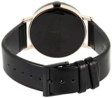 Buy Shop Calvin Klein Boost Black Dial Black Leather Strap Watch for Men - K7Y21TCZ USA Online