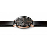 Buy Shop Calvin Klein Boost Black Dial Black Leather Strap Watch for Men - K7Y21TCZ USA Online