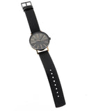 Buy Shop Calvin Klein Boost Black Dial Black Leather Strap Watch for Men - K7Y21TCZ USA Online