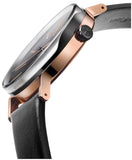 Buy Shop Calvin Klein Boost Black Dial Black Leather Strap Watch for Men - K7Y21TCZ USA Online