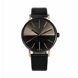 Buy Shop Calvin Klein Boost Black Dial Black Leather Strap Watch for Men - K7Y21TCZ USA Online