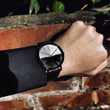 Buy Shop Calvin Klein Boost White Black Dial Black Leather Strap Watch for Men - K7Y21CCX USA Online