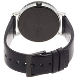 Buy Shop Calvin Klein Boost White Black Dial Black Leather Strap Watch for Men - K7Y21CCX USA Online