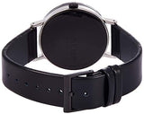 Buy Shop Calvin Klein Boost White Black Dial Black Leather Strap Watch for Men - K7Y21CCX USA Online