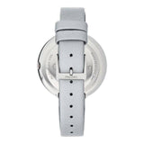Buy Shop Calvin Klein Chic Silver Dial White Leather Strap Watch for Women - K7N23UP8 USA Online