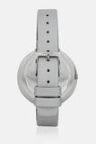 Buy Shop Calvin Klein Chic Silver Dial White Leather Strap Watch for Women - K7N23UP8 USA Online