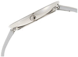 Buy Shop Calvin Klein Chic Silver Dial White Leather Strap Watch for Women - K7N23UP8 USA Online