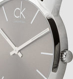 Buy Shop Calvin Klein City Black Dial Black Leather Strap Watch for Men - K2G21107 USA Online