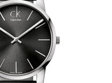 Buy Shop Calvin Klein City Black Dial Black Leather Strap Watch for Men - K2G21107 USA Online