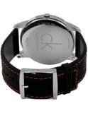 Buy Shop Calvin Klein City Black Dial Black Leather Strap Watch for Men - K2G211C1 USA Online