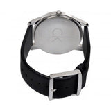 Buy Shop Calvin Klein City Black Dial Black Leather Strap Watch For Women - K2G23107 USA Online
