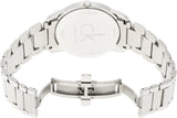 Buy Shop Calvin Klein City Black Dial Silver Steel Strap Watch for Men - K2G21161 USA Online
