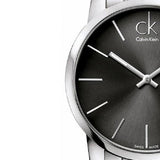 Buy Shop Calvin Klein City Black Dial Silver Steel Strap Watch for Men - K2G21161 USA Online