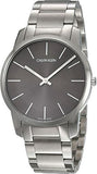 Buy Shop Calvin Klein City Black Dial Silver Steel Strap Watch for Men - K2G21161 USA Online