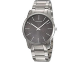 Buy Shop Calvin Klein City Black Dial Silver Steel Strap Watch for Men - K2G21161 USA Online