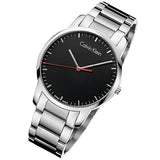 Buy Shop Calvin Klein City Black Dial Silver Steel Strap Watch for Men - K2G2G141 USA Online