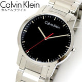 Buy Shop Calvin Klein City Black Dial Silver Steel Strap Watch for Men - K2G2G141 USA Online