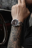 Buy Shop Calvin Klein City Black Dial Silver Steel Strap Watch for Men - K2G2G14C USA Online