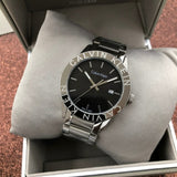 Buy Shop Calvin Klein City Black Dial Silver Steel Strap Watch for Men - K7Q21141 USA Online