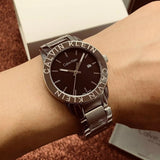 Buy Shop Calvin Klein City Black Dial Silver Steel Strap Watch for Men - K7Q21141 USA Online