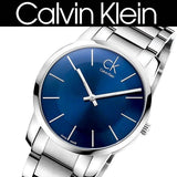 Buy Shop Calvin Klein City Blue Dial Silver Steel Strap Watch for Men - K2G2114N USA Online