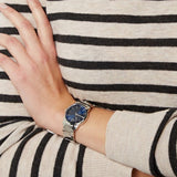 Buy Shop Calvin Klein City Blue Dial Silver Steel Strap Watch for Men - K2G2G14N USA Online