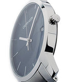 Buy Shop Calvin Klein City Blue Dial Silver Steel Strap Watch for Men - K2G2G14Q USA Online