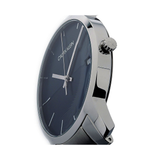 Buy Shop Calvin Klein City Blue Dial Silver Steel Strap Watch for Men - K2G2G14Q USA Online