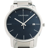 Buy Shop Calvin Klein City Blue Dial Silver Steel Strap Watch for Men - K2G2G14Q USA Online