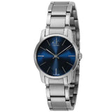 Buy Shop Calvin Klein City Blue Dial Silver Steel Strap Watch for Women - K2G2314N USA Online